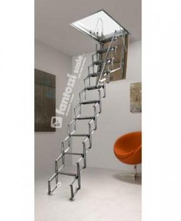 Escada de Sótão Manual em Aluminio- ACI ALLUMINIO BASE